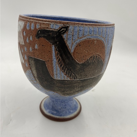 DAVID STEWART Noah's Ark Footed Punch Bowl
Vintage - Picture 4 of 6